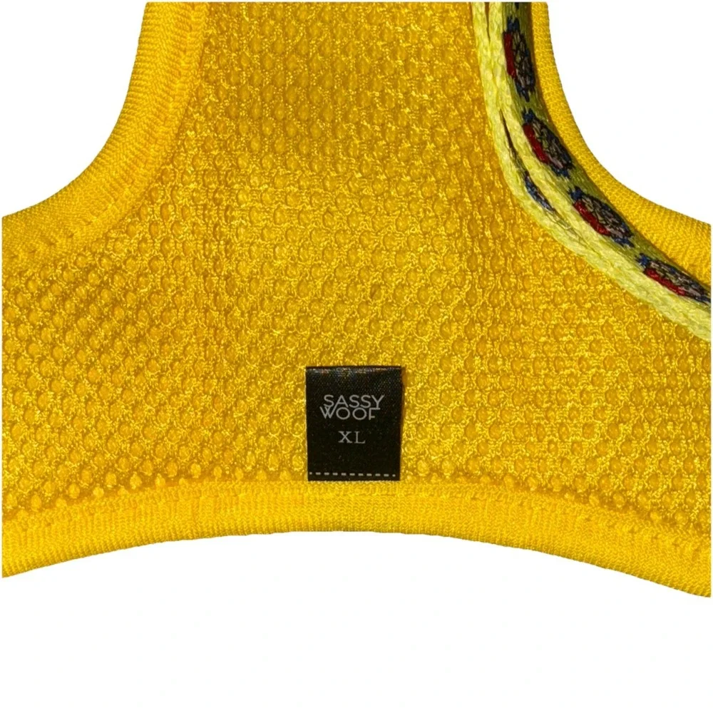 Sassy Woof Adjustable Harness DC Wonder Woman Neoprene Mesh Large Breeds XL NWT